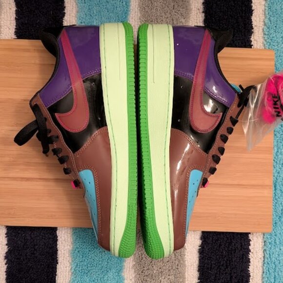 NIKE AIR FORCE 1 Low Undefeated Multi-Color Pink Prime 2022 (NWOT) - Picture 8 of 13